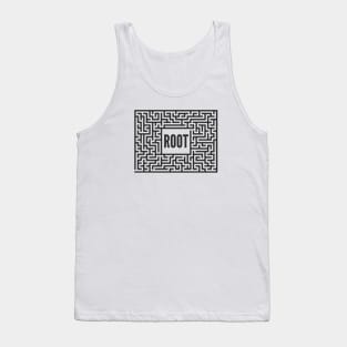 Penetration Testing Root Like Solving Maze Puzzle Tank Top